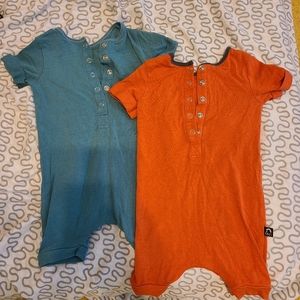 2 Rags Essential Henley rompers